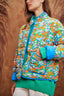 Retro Floral Quilted Jacket