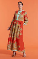 Rita Medallion Maxi Dress