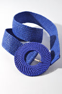 Round Rattan Stretch Belt