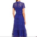 Royal Blue Crochet Event Dress
