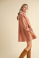 Edge Line Denim Mini