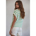 Sea Level Striped Sweater Tee