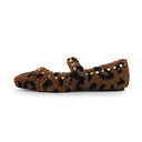 Leopard Sherpa Mary Janes Vintage Havana