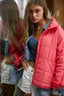 Quilted Coral Pink Jacket