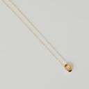 Mini Open Oval Pendant Necklace - WATERPROOF Pretty Simple