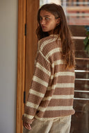 Lehigh Striped Cardigan