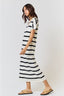 Black & White Stripes Maxi