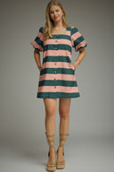 Palm Beach Stripe Dress Entro