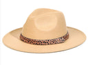 Cheetah Strap Fedora