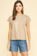 Neutral Edge Top