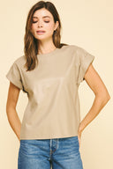 Neutral Edge Top