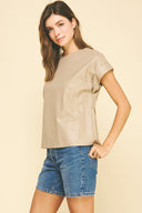 Neutral Edge Top