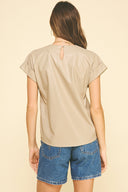 Neutral Edge Top