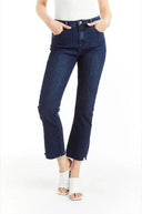 Tractr Cropped Flare - Indigo - Laundry Dae