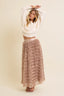 Mauve Blossom Tulle Skirt