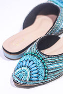 Sole Art Blue Turquoise Closed Toe Shoe