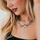 Viviana Chain Statement Necklace - WATERPROOF Pretty Simple