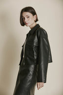 Vegan Leather Jacket