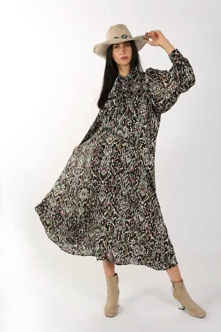 laundry maxi dress Vintage Printed Maxi Dress