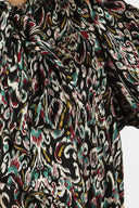 Vintage Printed Maxi Dress