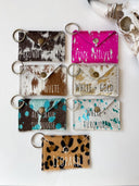 Cowhide Card Holder