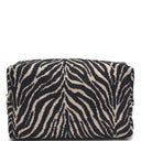 Wild Side Zebra Makeup & Toiletry Bag Joia