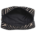 Wild Side Zebra Makeup & Toiletry Bag Joia